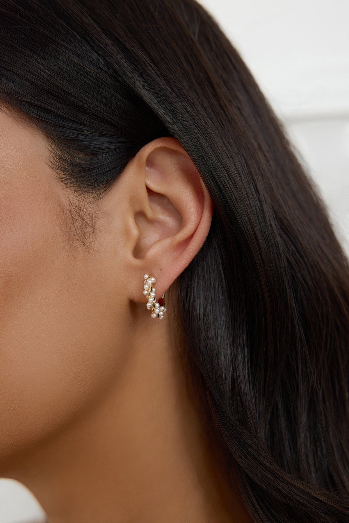 Tangled Love Earrings Gold