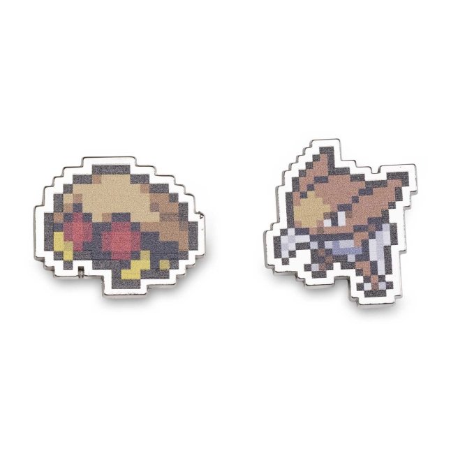 Kabuto & Kabutops Pokémon Pixel Pins (2-Pack)