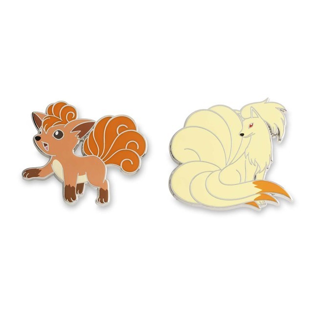 Vulpix & Ninetales Pokémon Pins (2-Pack)