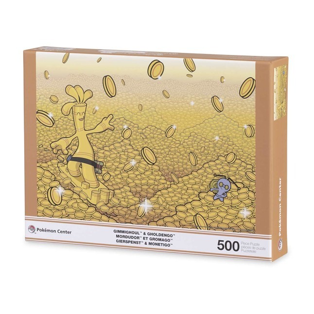 Gimmighoul & Gholdengo Puzzle (500 Pieces)