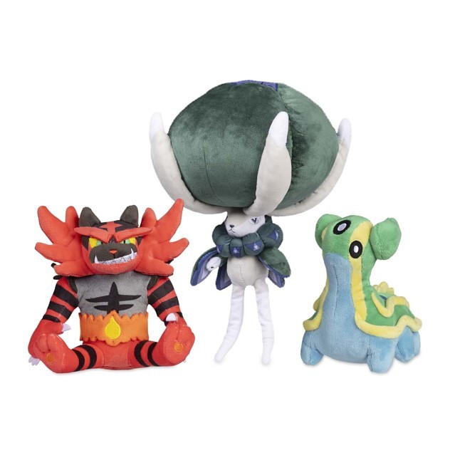 Gastrodon, Incineroar & Calyrex Plush Bundle