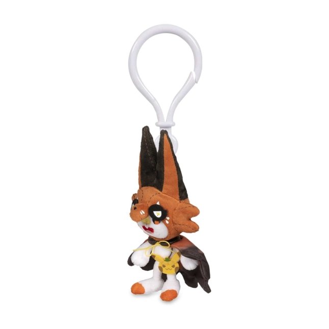 Scorbunny Pokémon Pumpkin Party Poké Plush Key Chain