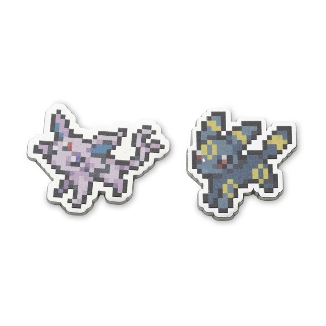 Espeon & Umbreon Pokémon Pixel Pins (2-Pack)