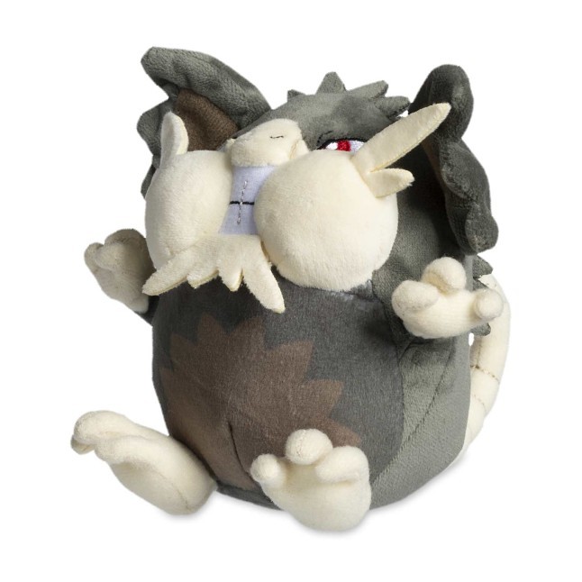 Alolan Raticate Sitting Cuties Plush - 6 ¾ In.